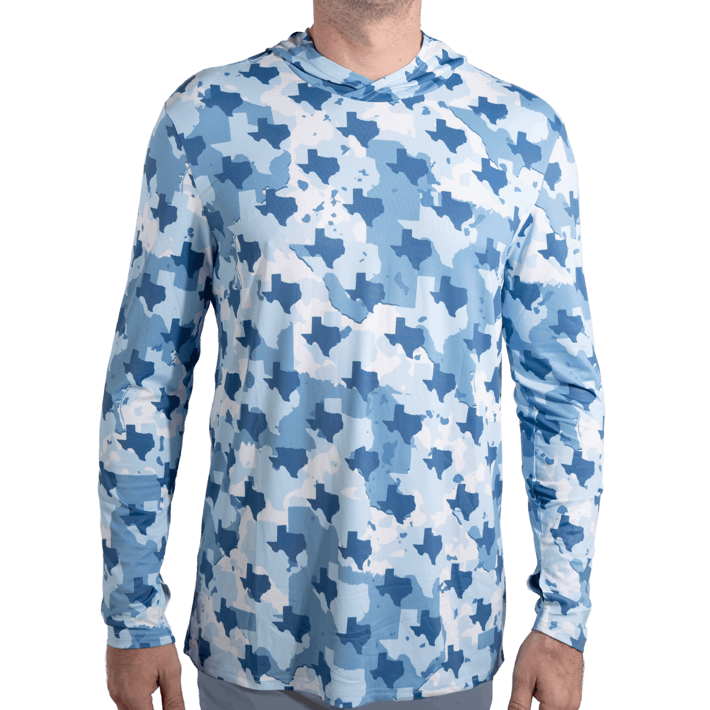 Texas Camo - Long Sleeve Fishing Shirt