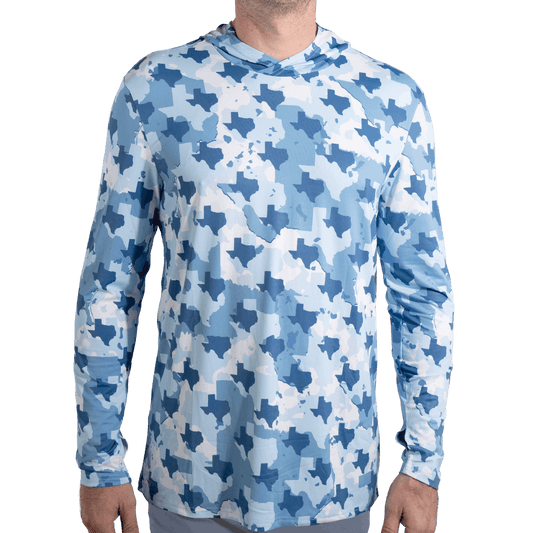Texas Camo - Long Sleeve Fishing Shirt