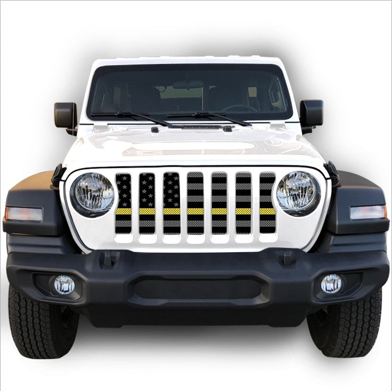 Thin Yellow Line Collection Grille Inserts