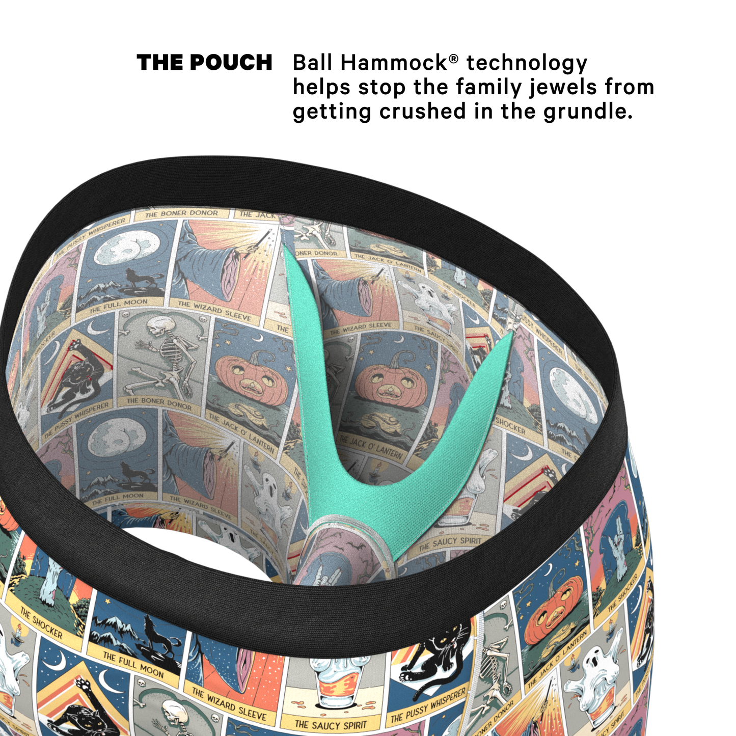The Taboo | Tarot Cards Ball Hammock® Pouch Underwear