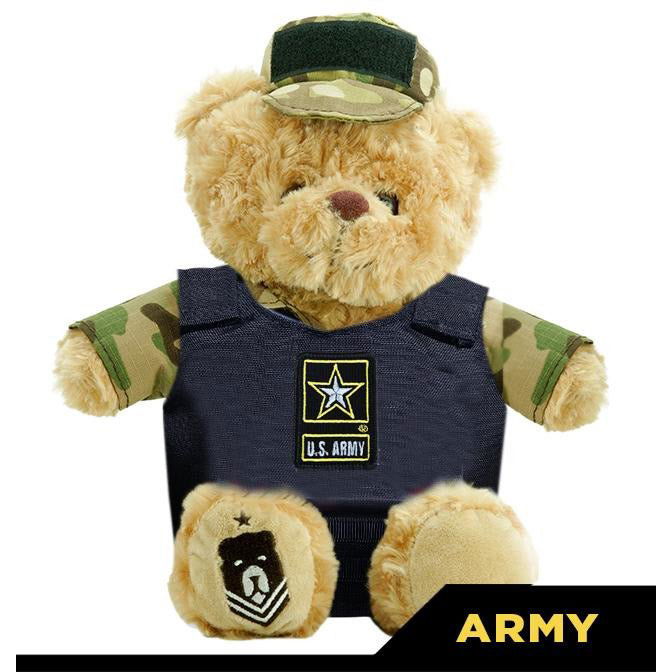 Tacticuddle Vest with Army patch