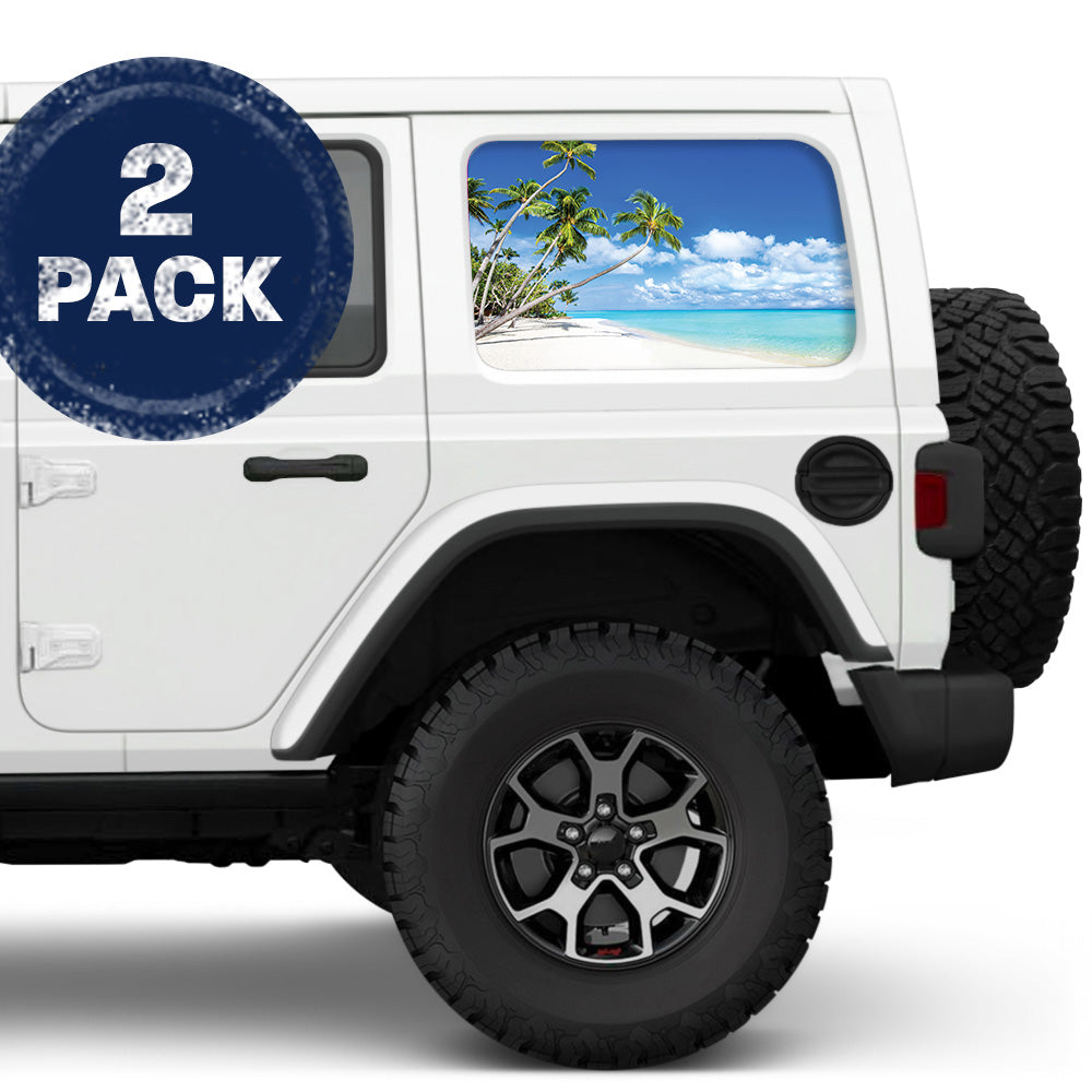 Take Me There Side Windows Printed Vinyl Decal