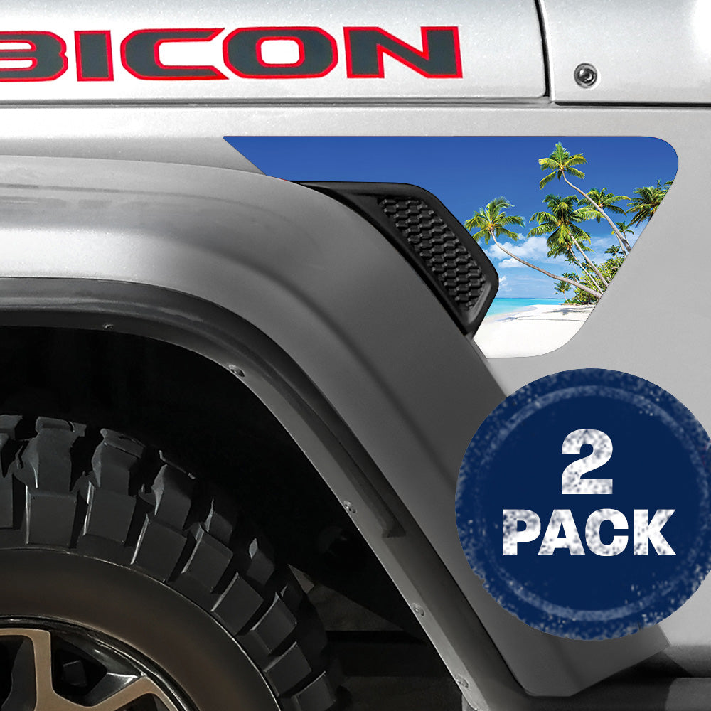 Take Me There 2pc Vinyl Fender Decal