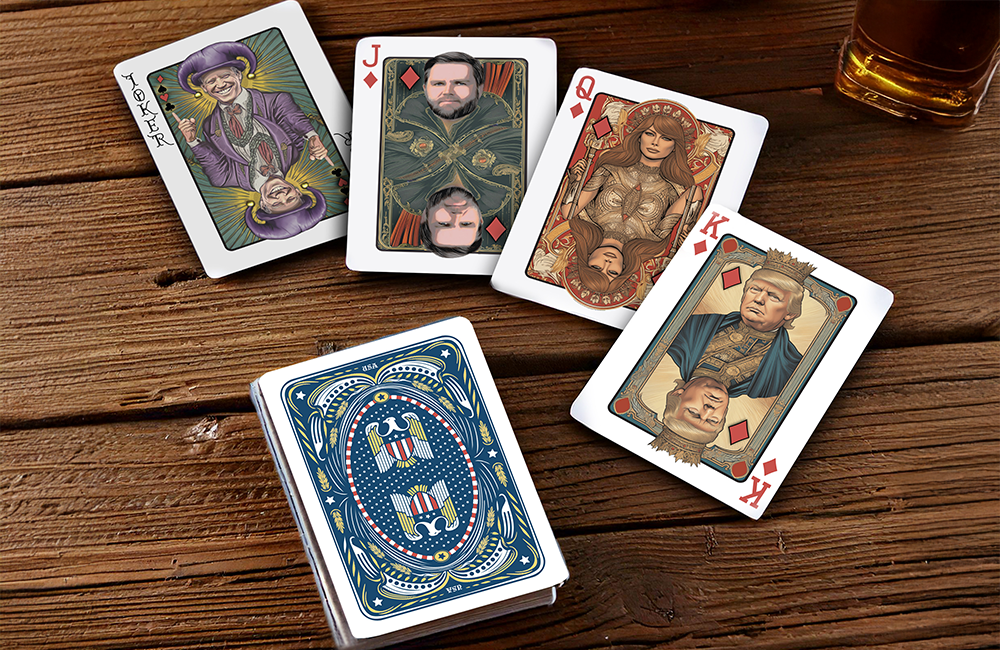 Trump Poker Card Deck