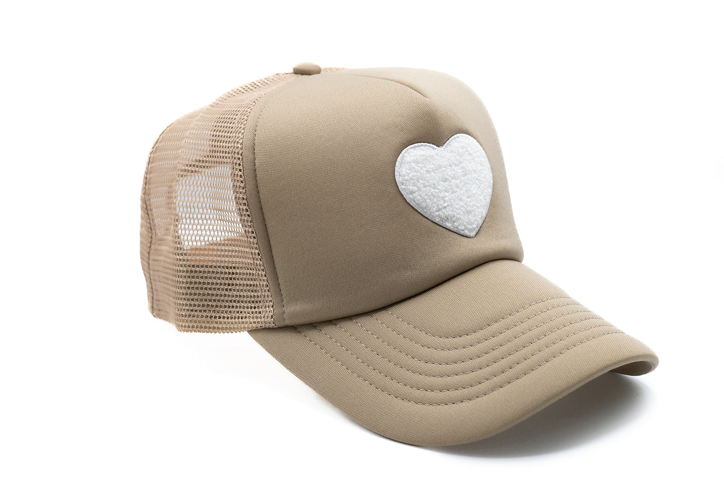 Terry Heart Trucker Hat