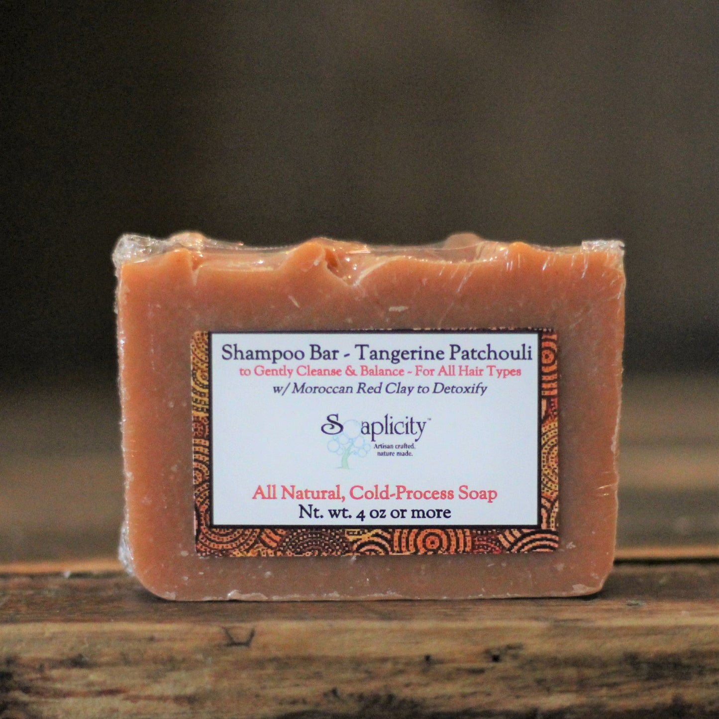 Tangerine Patchouli Shampoo Bar
