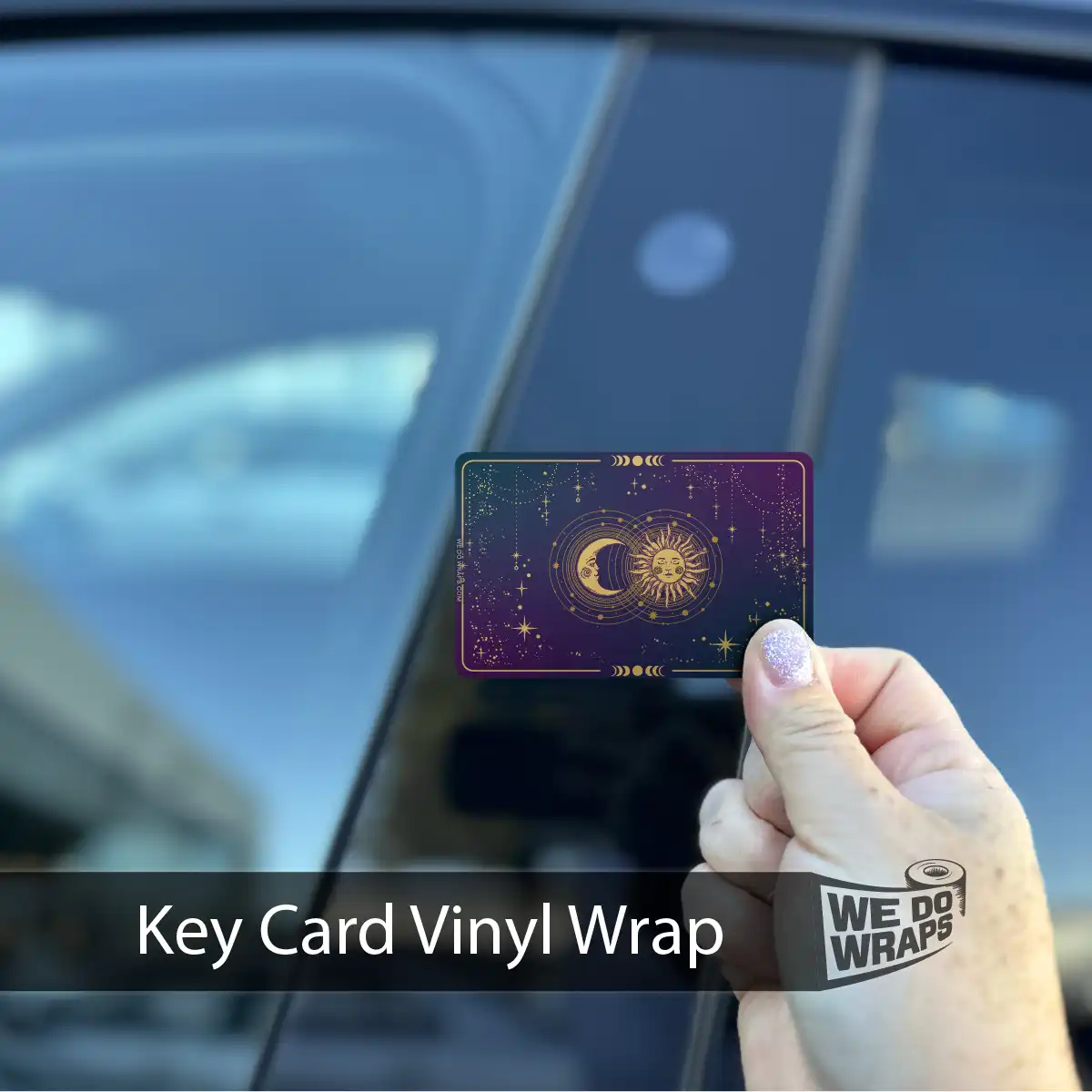 Tarot Sun and Moon | NFC Key Card Wrap