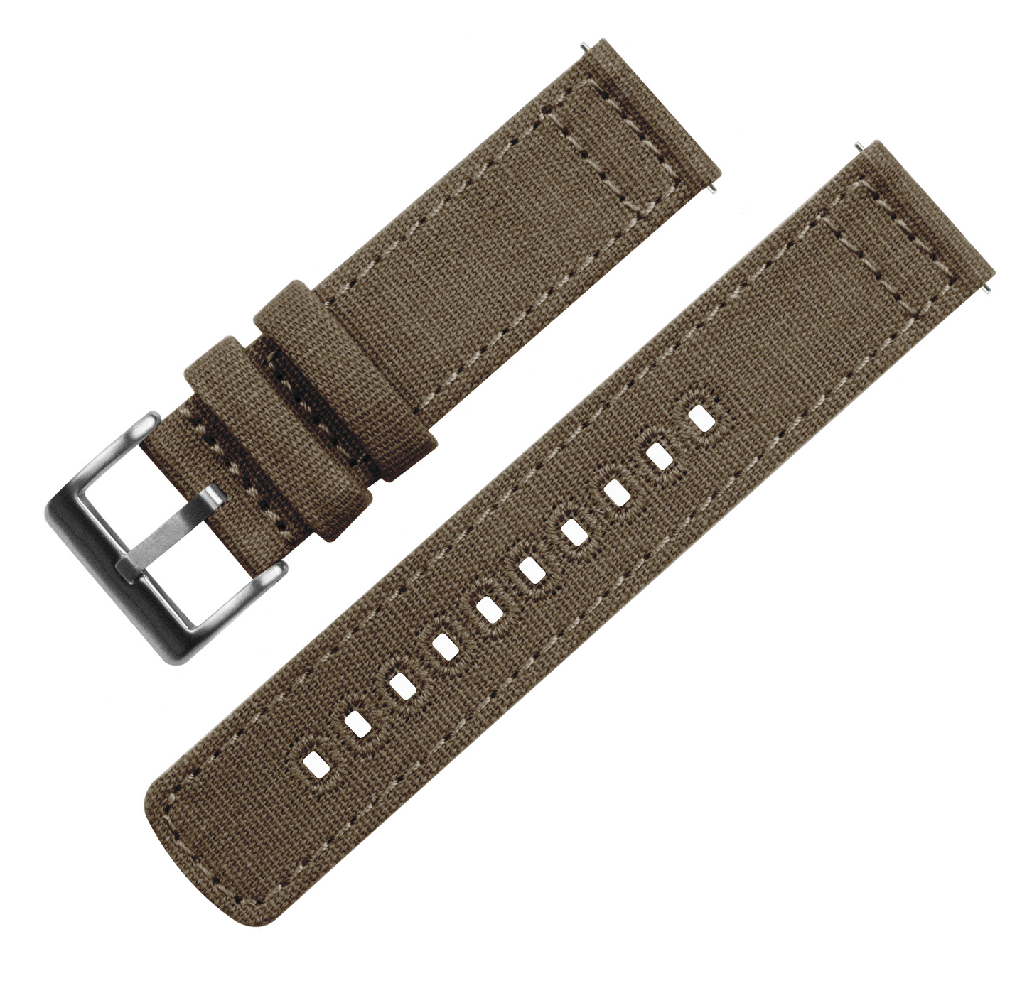 Taupe Premium Canvas Watch Band