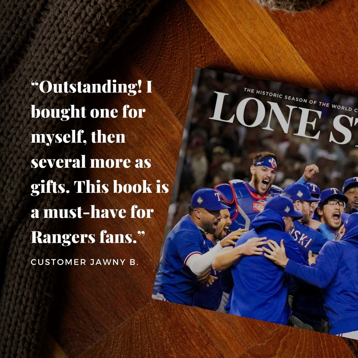 Lone Stars: The Historic Season of the World Champion Texas Rangers