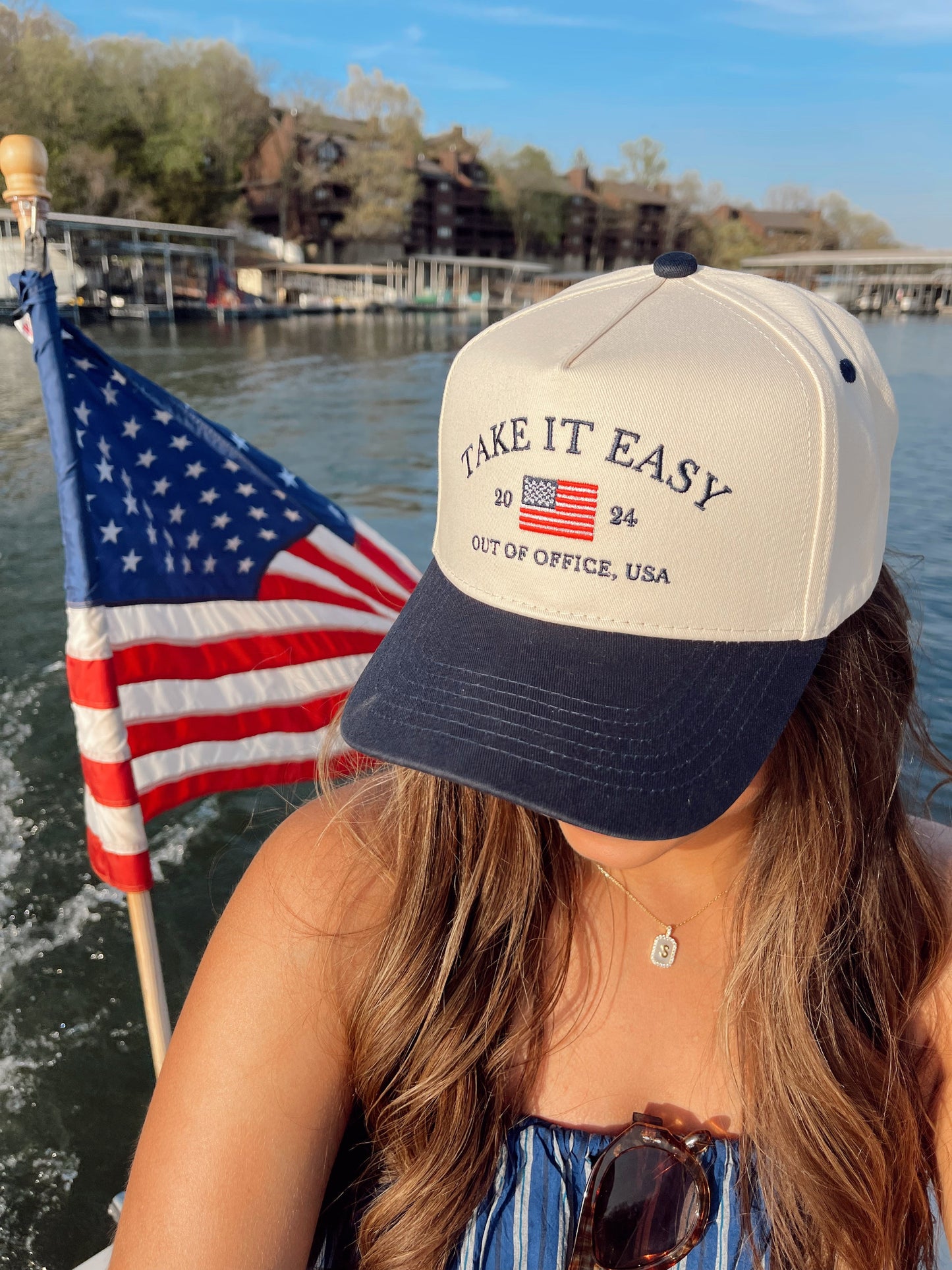 Take it Easy Vintage Trucker Hat