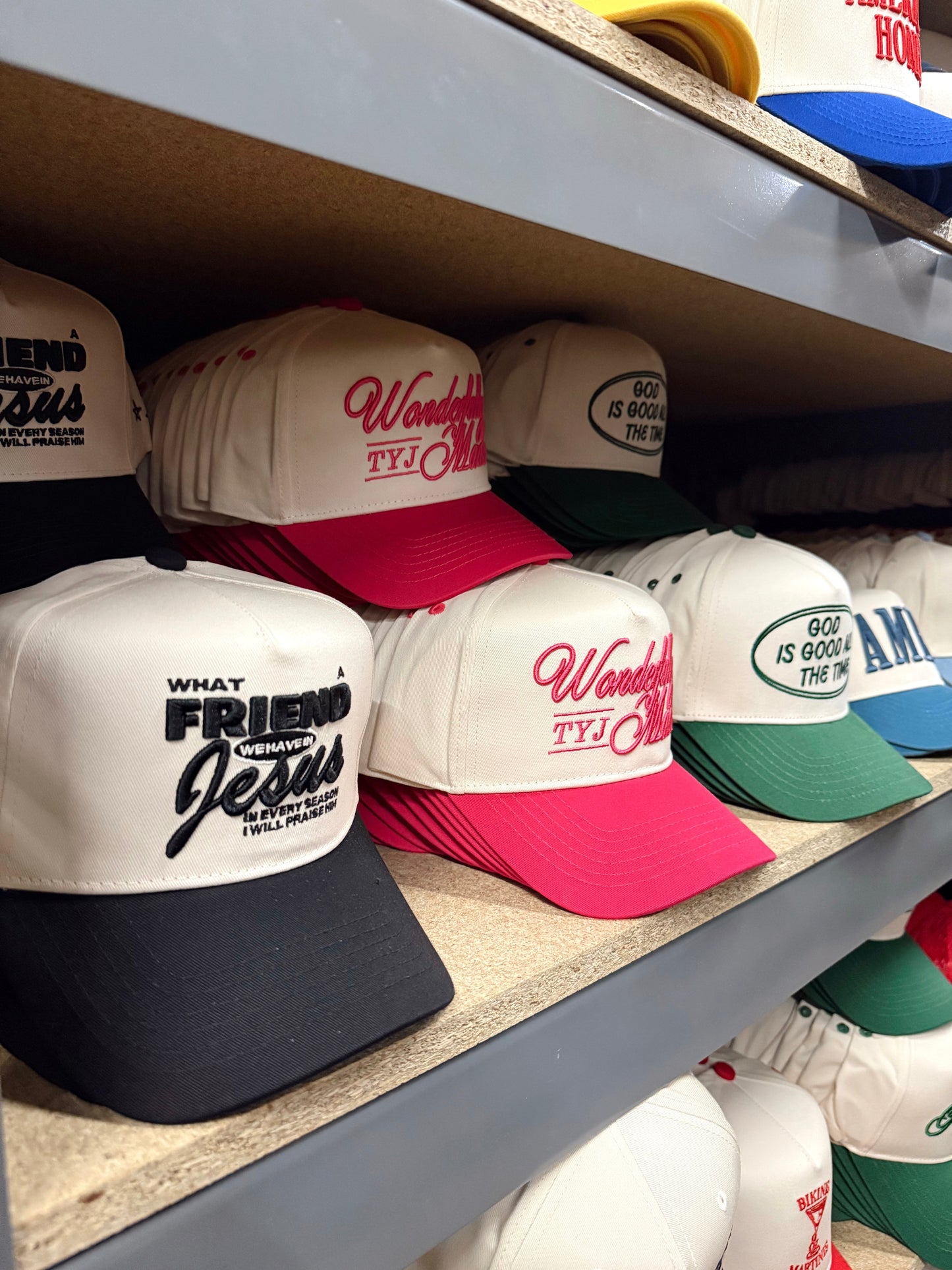 Make Heaven Crowded - Denim Vintage Trucker Hat - PREORDER