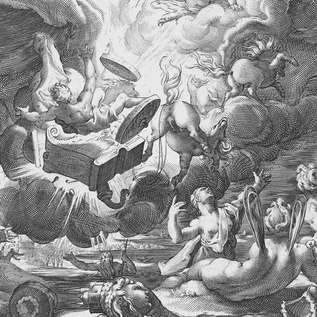 The Fall of Phaeton from the Ovid's Metamorphoses Art Print