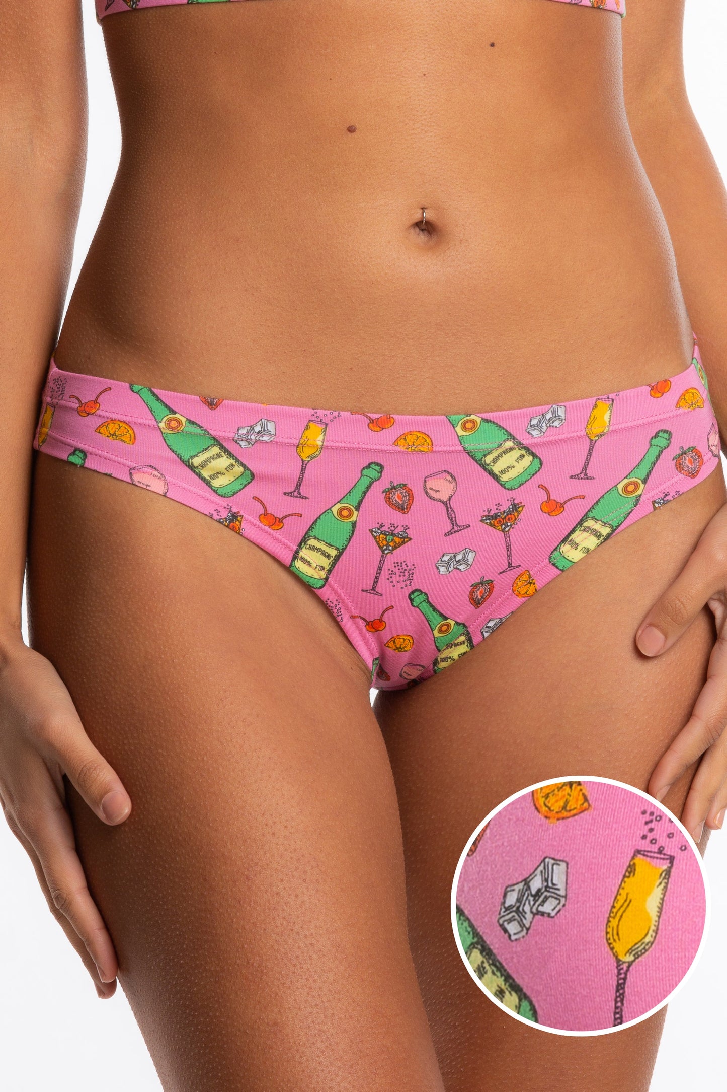 The Aperitif | Champagne Modal Bikini Underwear