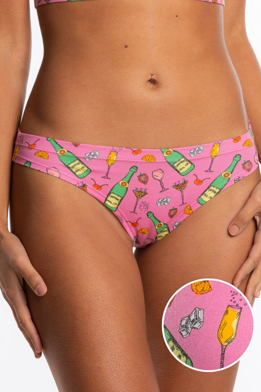 The Aperitif | Champagne Modal Bikini Underwear
