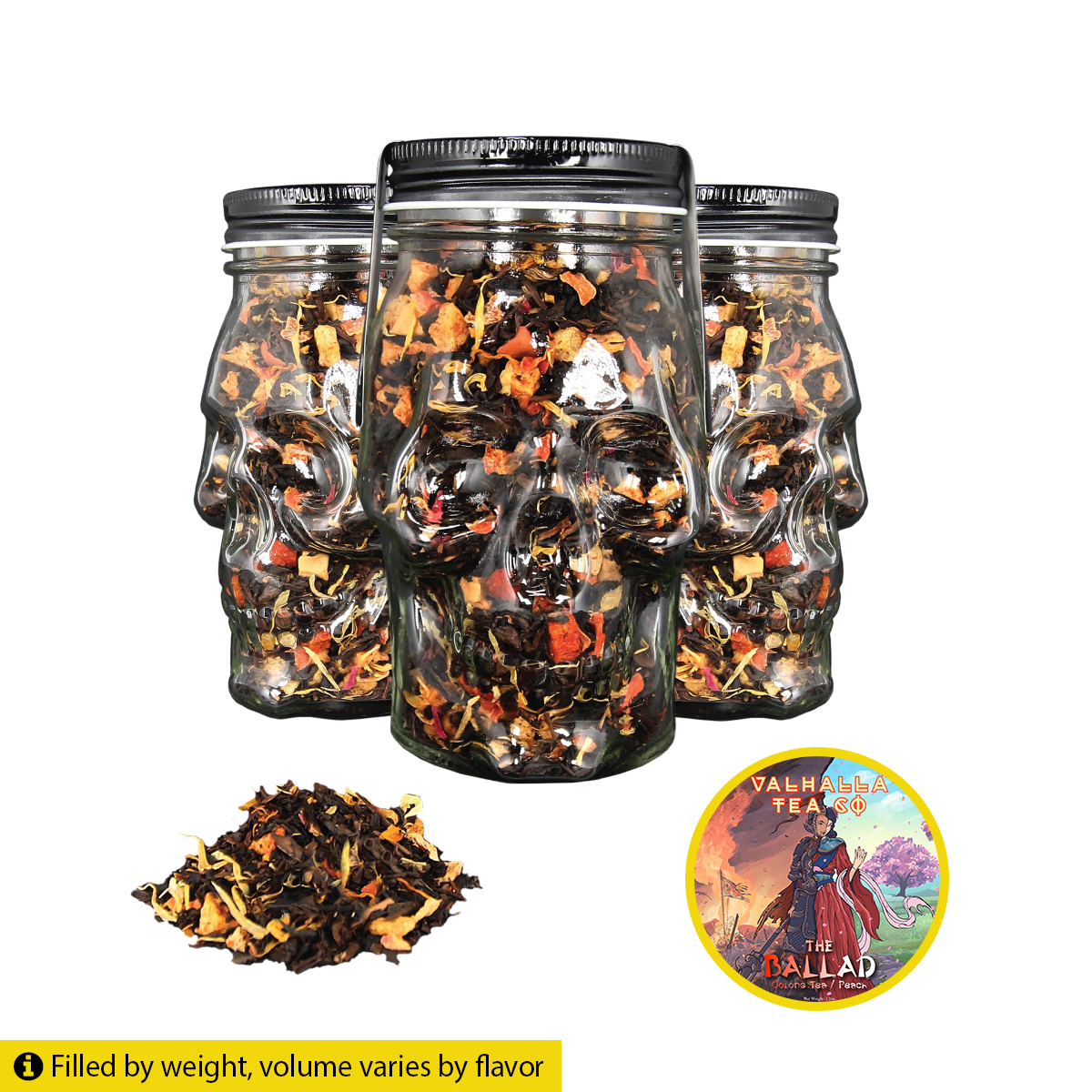 The Ballad | Fruity, Creamy Peach | Oolong Tea | Caffeinated