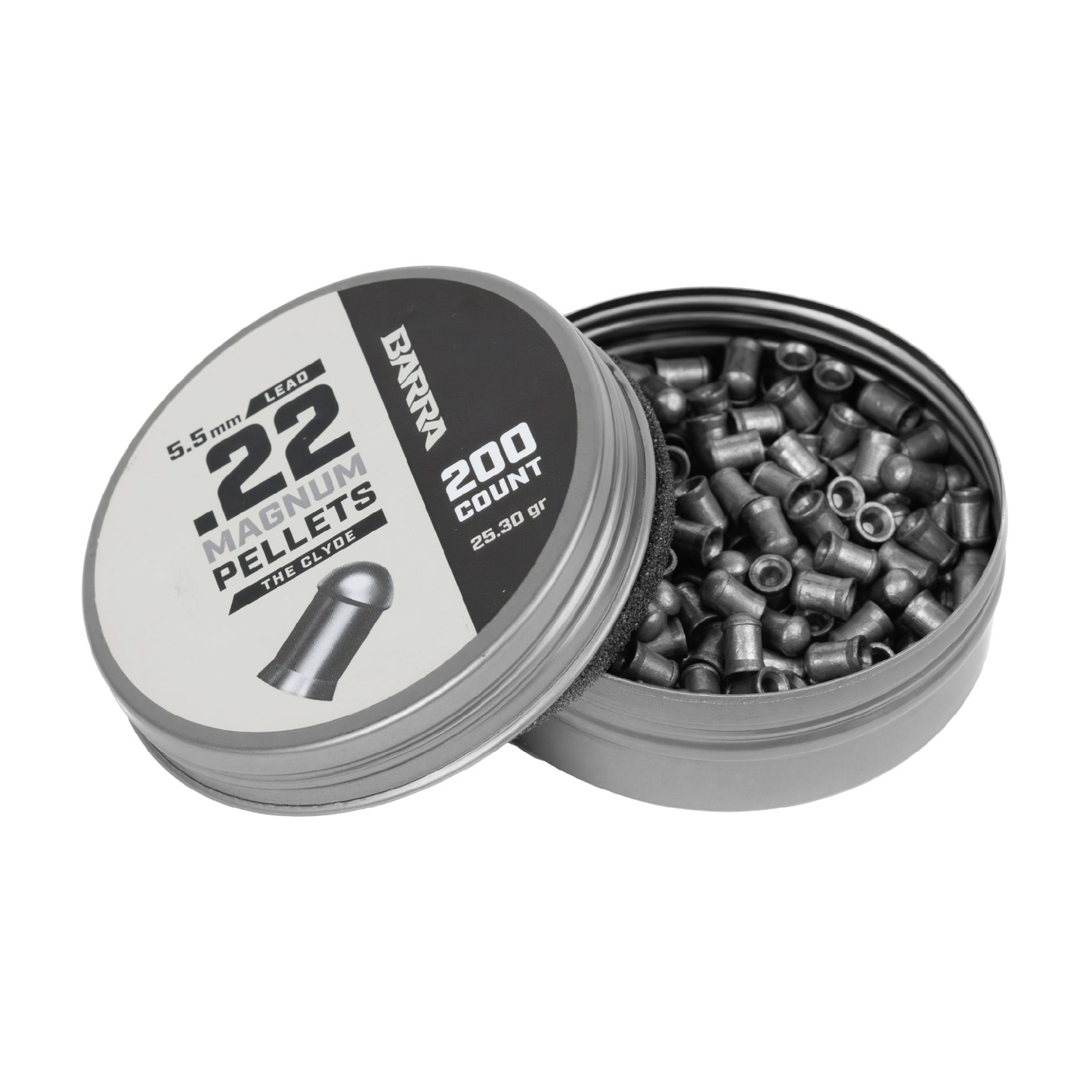 Clyde Heavy .22 Caliber Pellets - 200 Count