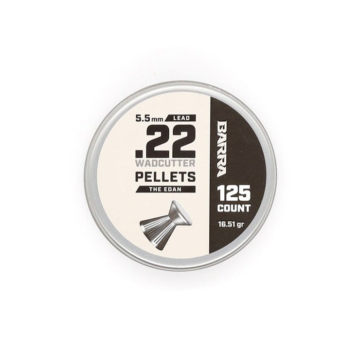 Edan Wadcutter .22 Caliber Pellets - 125 Count