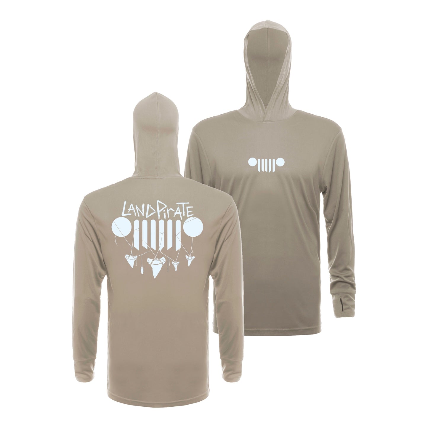 the 'Grille' performance hoodie