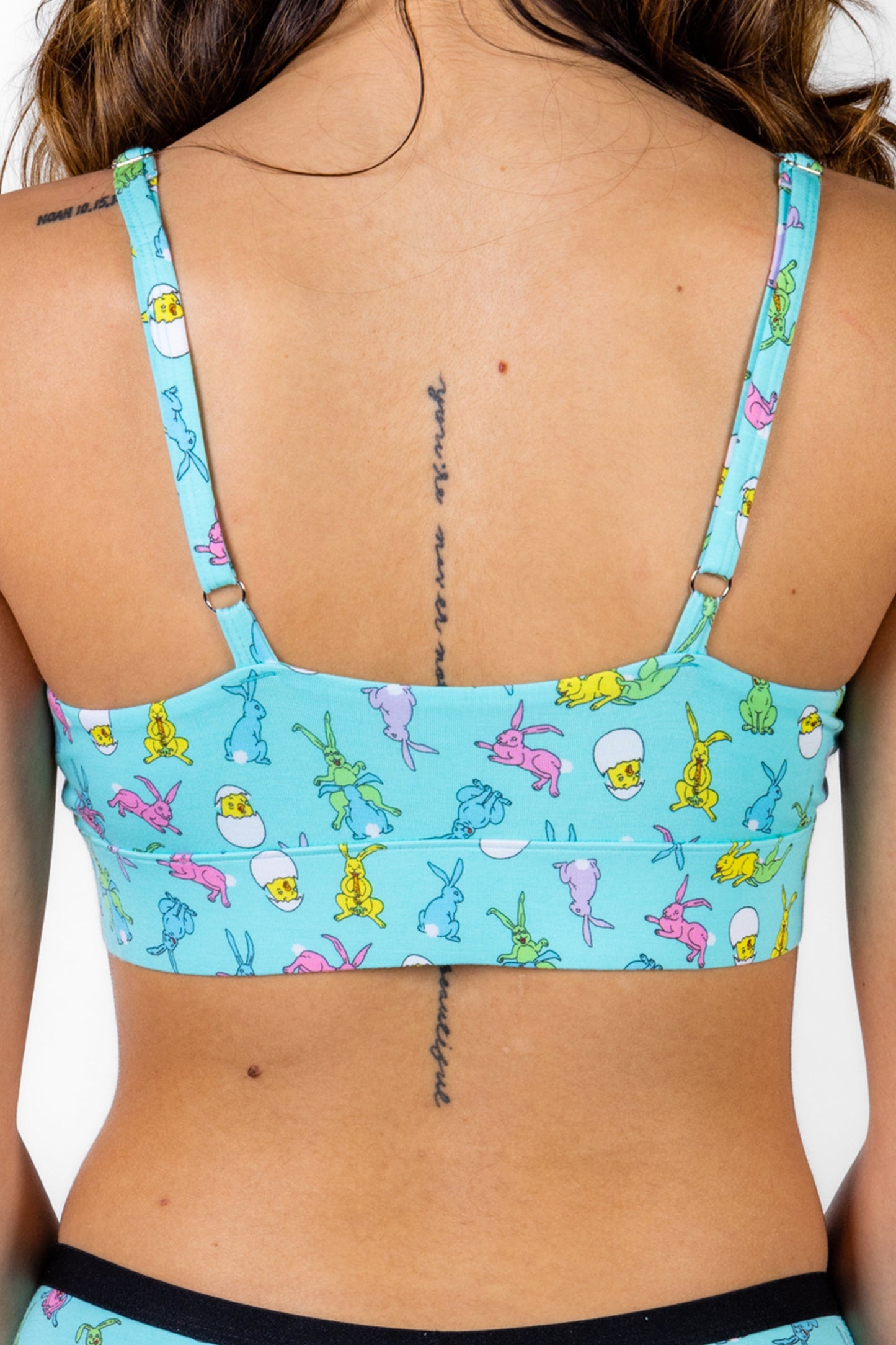 The Like Rabbits | Easter Animals Boob Hammock™ Scoop Bralette