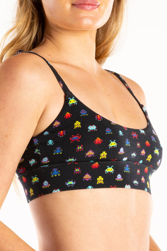 The Master Blaster | Video Game Boob Hammock™ Scoop Bralette