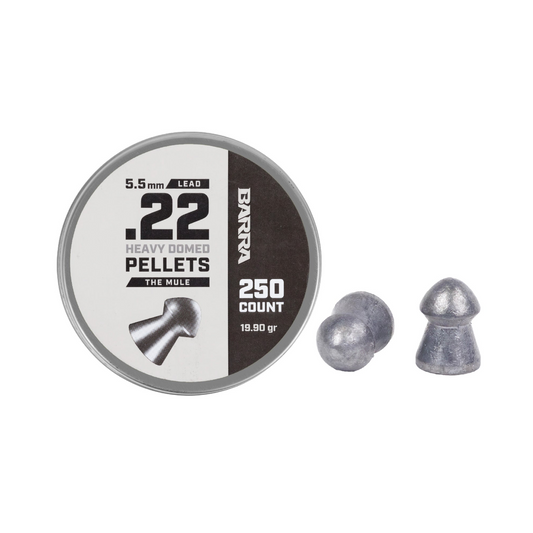 Mule Heavy Domed .22 Caliber Pellets - 250 Count