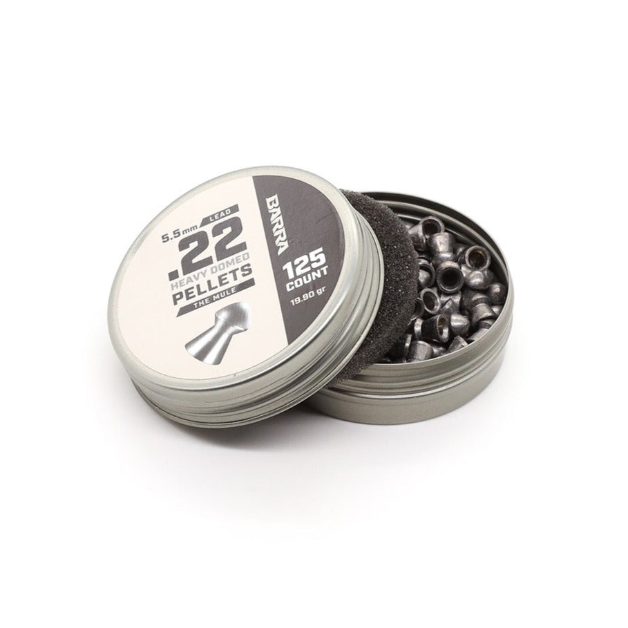 Mule Heavy Domed .22 Caliber Pellets - 125 Count