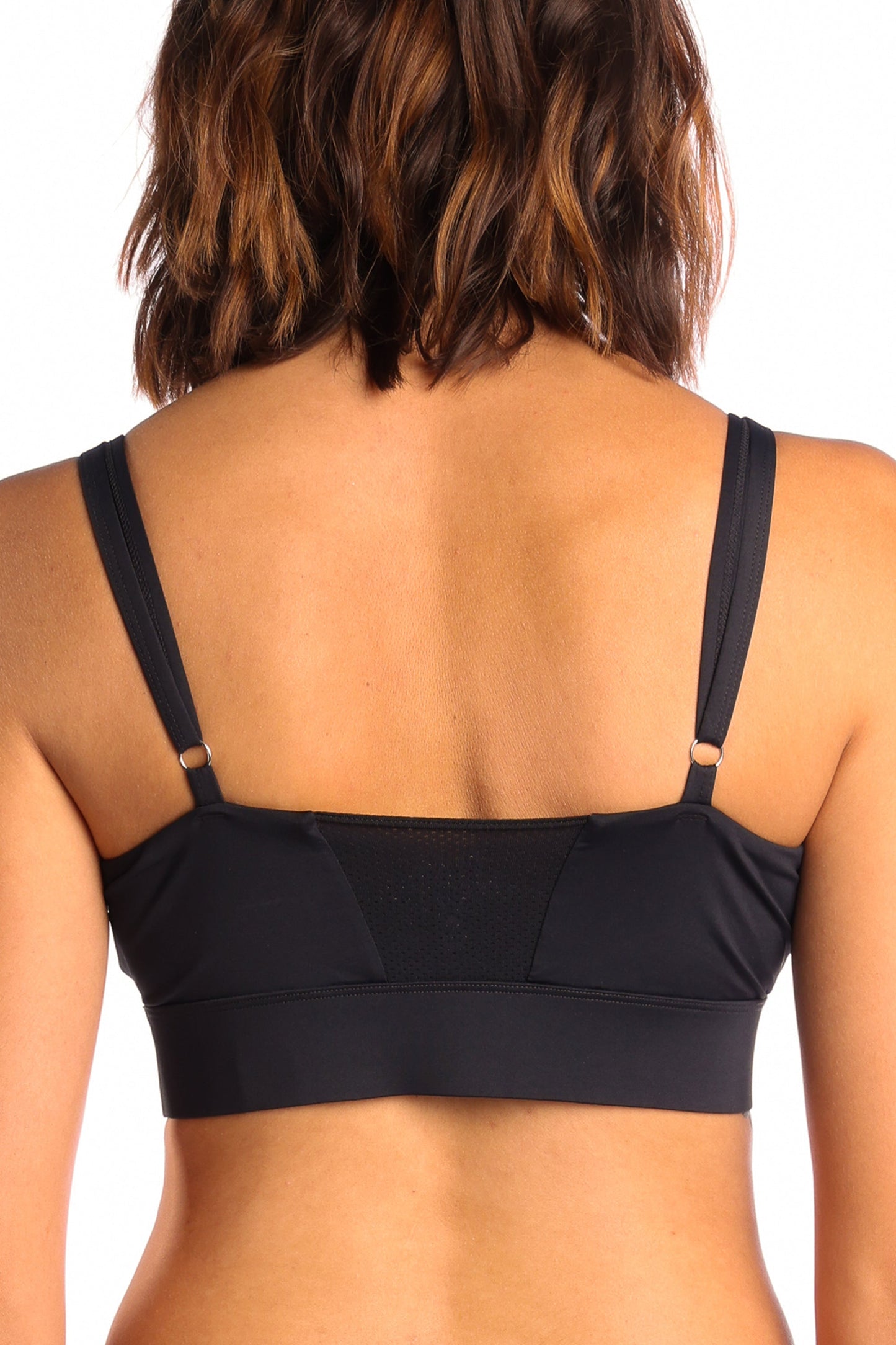 The Threat Level Midnight | Black paradICE™ Boob Hammock™ Cooling Bralette
