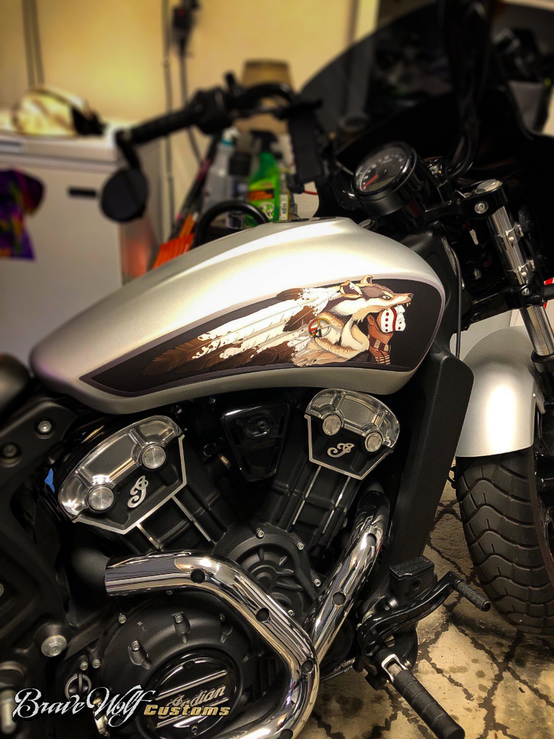 The Brown Wolf - Indian Scout - Full Tank