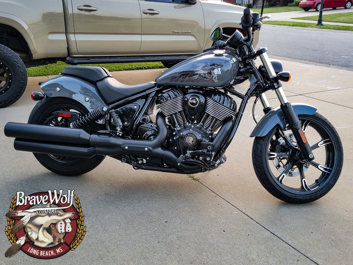 CLEARANCE -The Black Wolf - Dark-Universal Tank Decals