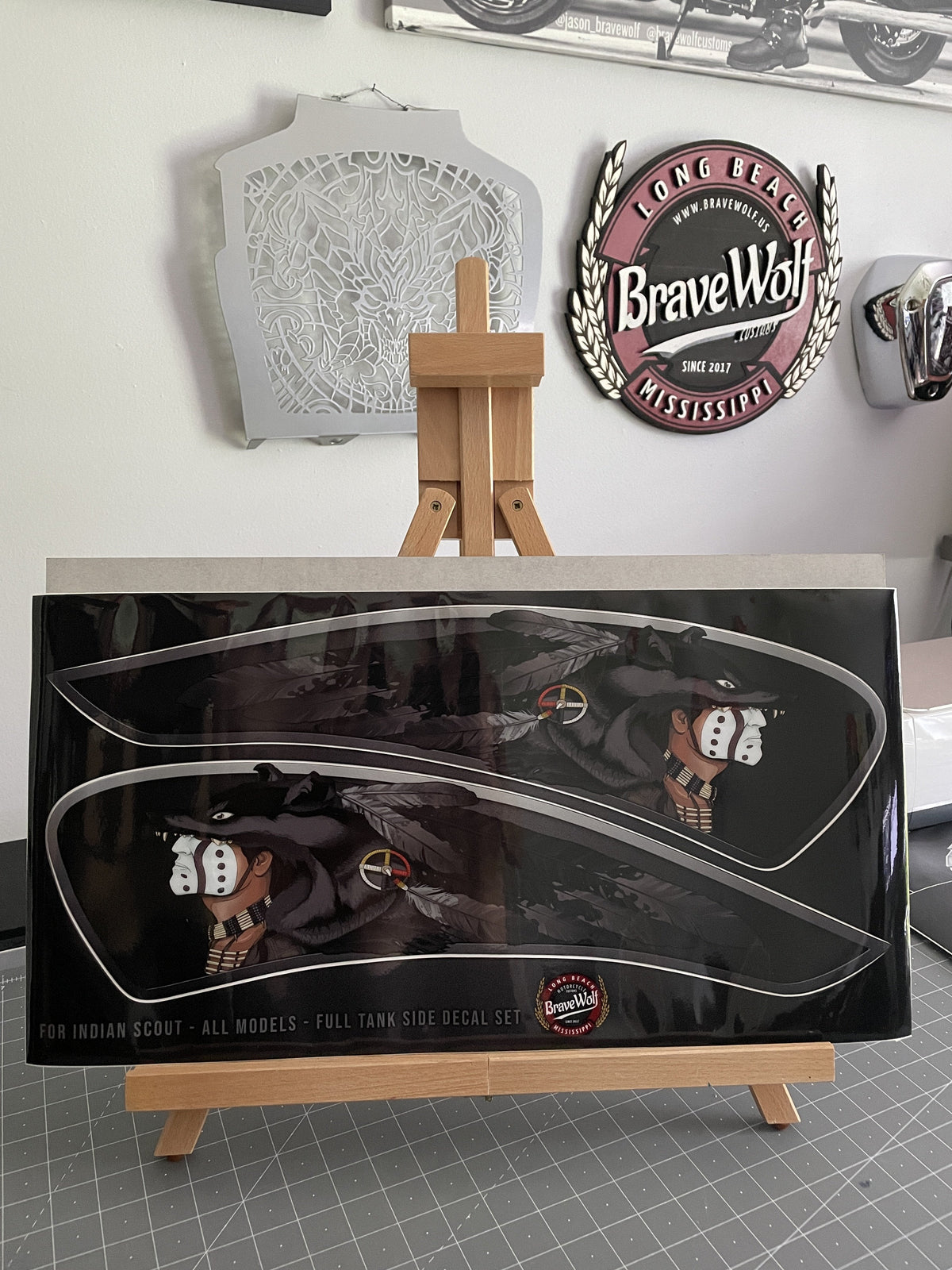 The Black Wolf - Indian Scout - Full Tank