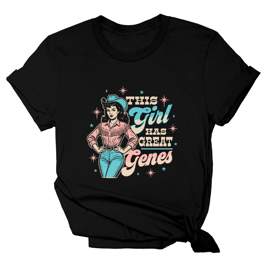 This Girl Has Great Genes Tee - 4066