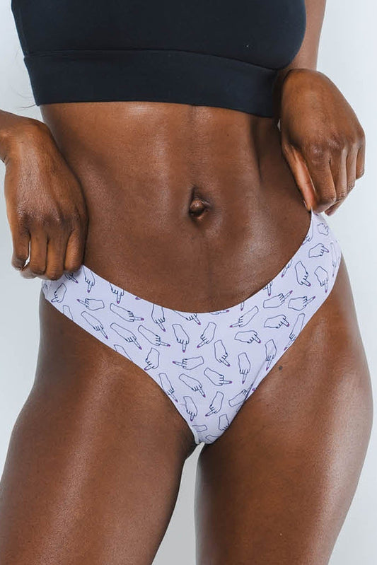The Little Birdy | Middle Finger Seamless Thong