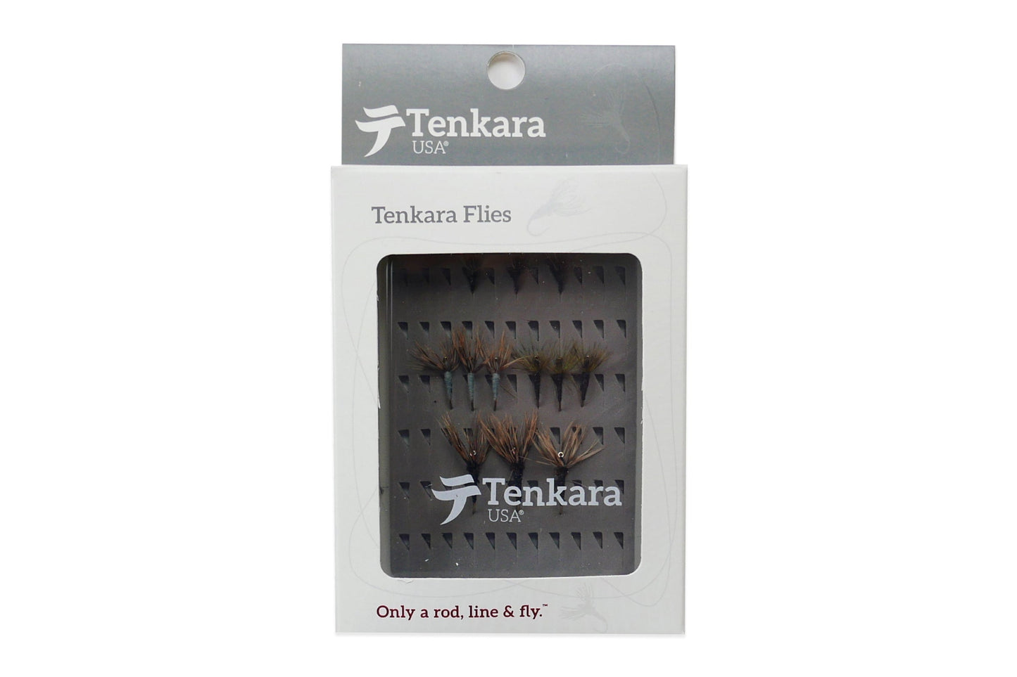 12 Tenkara Flies in Box