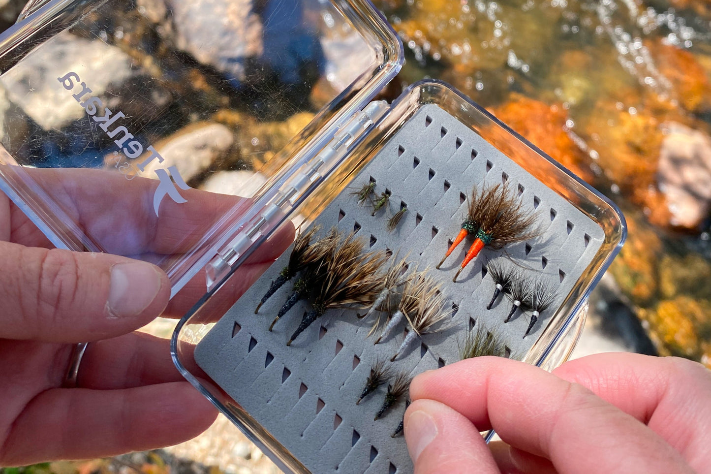 21 Tenkara Flies in Box