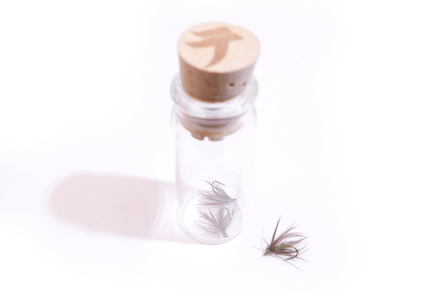 Little Olive Soft Hackle (size 18, 3 flies)