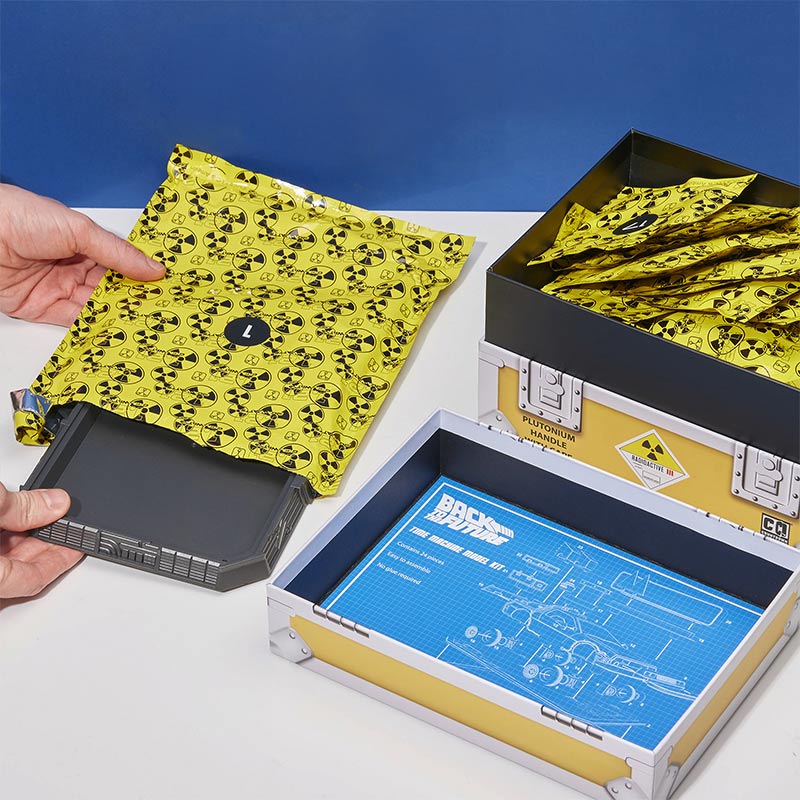 Back to the Future: Time Machine Countdown Character Model Kit