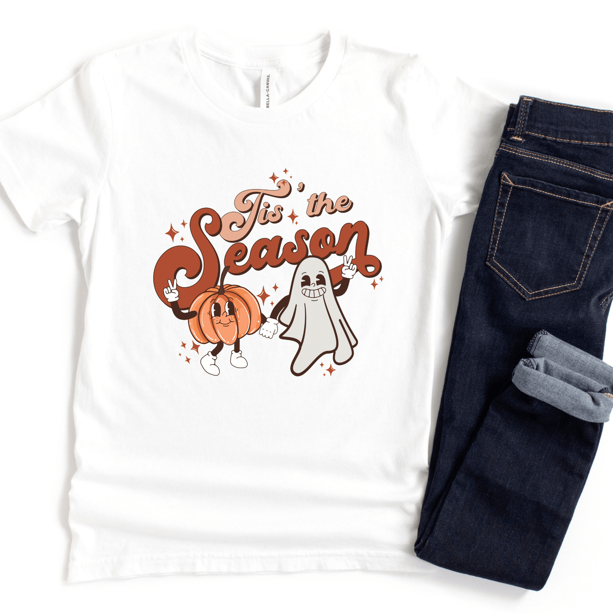 'Tis the Season Retro Halloween Kids T-Shirt