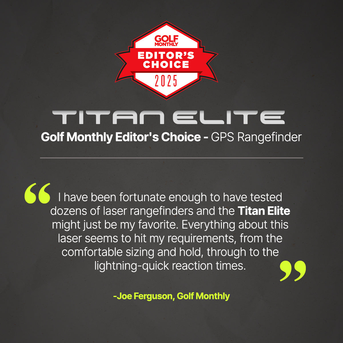 TITAN ELITE RANGEFINDER