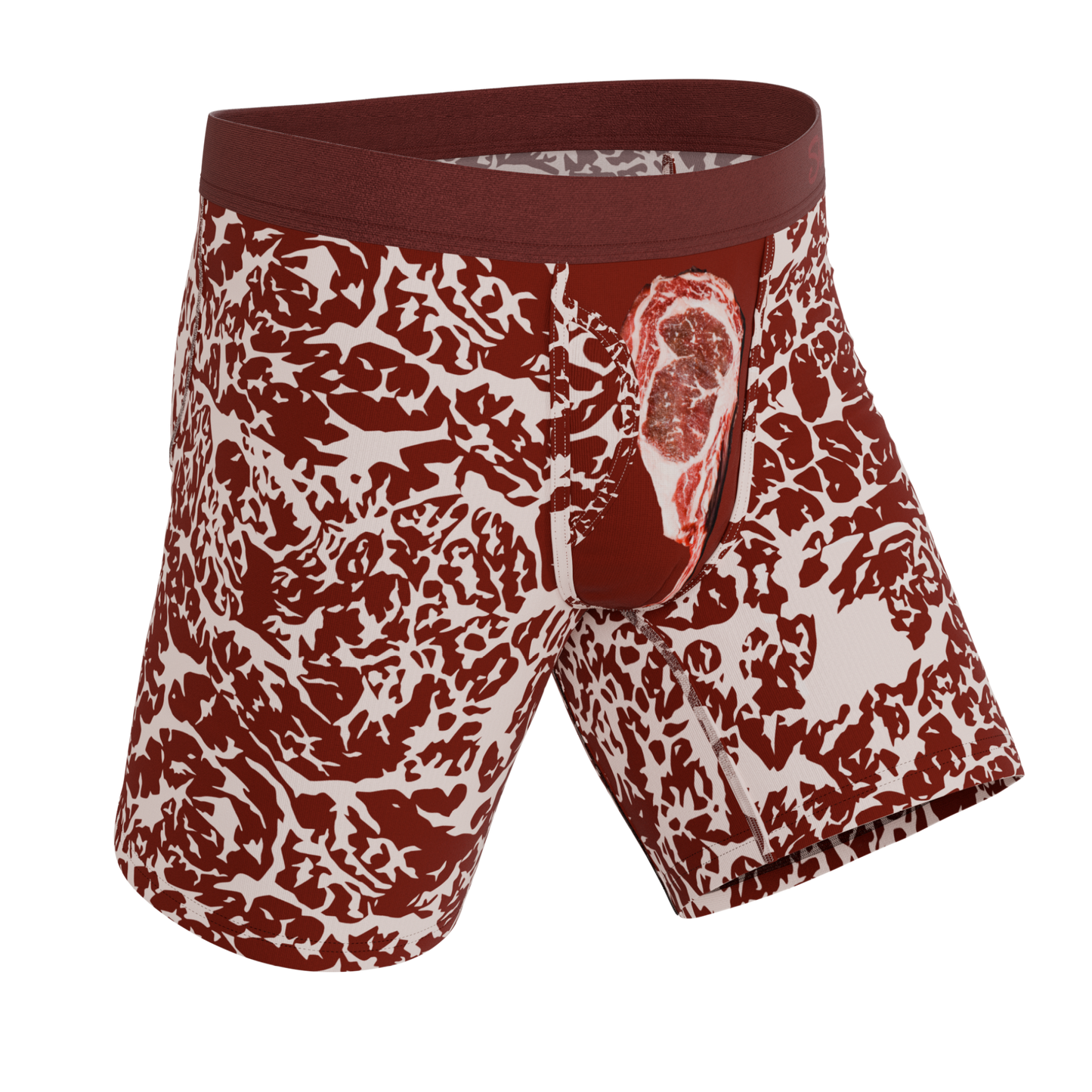 The Tomahawk | Marbled Meat Long Leg Ball Hammock® Pouch Underwear With Fly