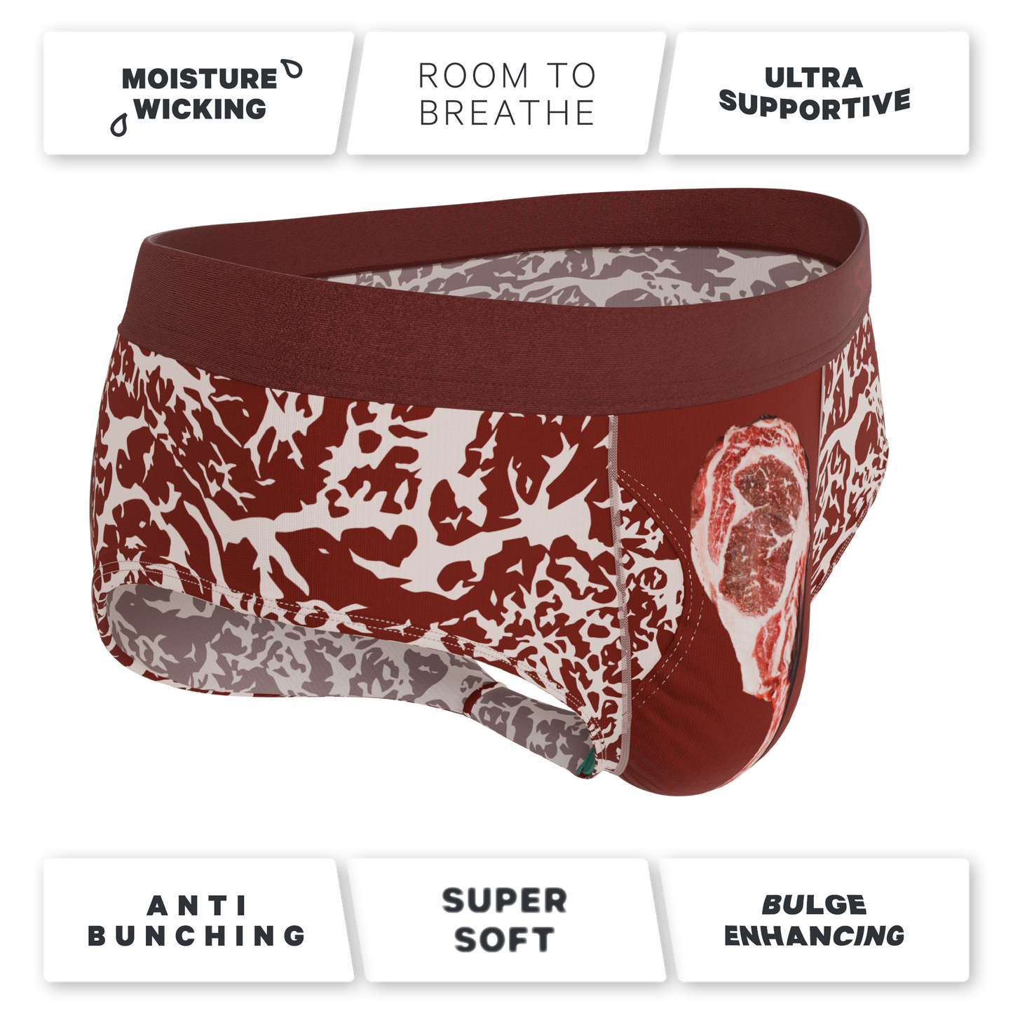 The Tomahawk | Marbled Meat Ball Hammock® Pouch Underwear Briefs