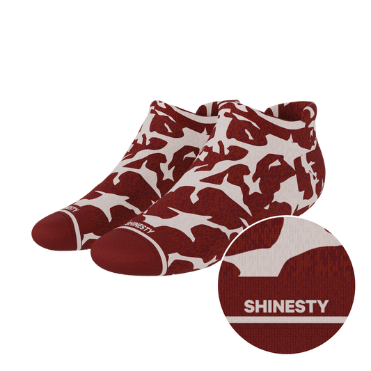 The Tomahawk | Marbled Meat Heel Hammock™ Ankle Socks