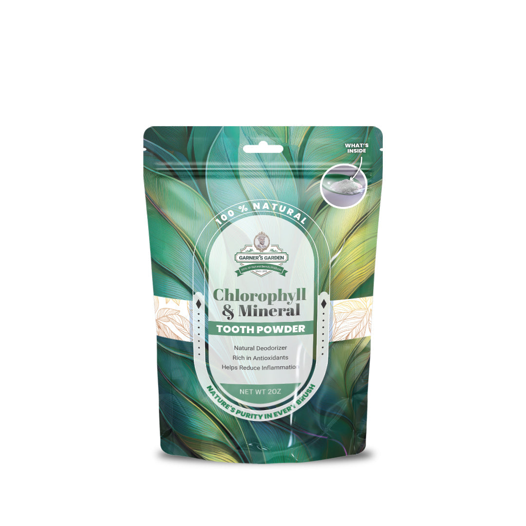 Chlorophyll & Mineral Tooth Powder | Fluoride Free | 100% Natural