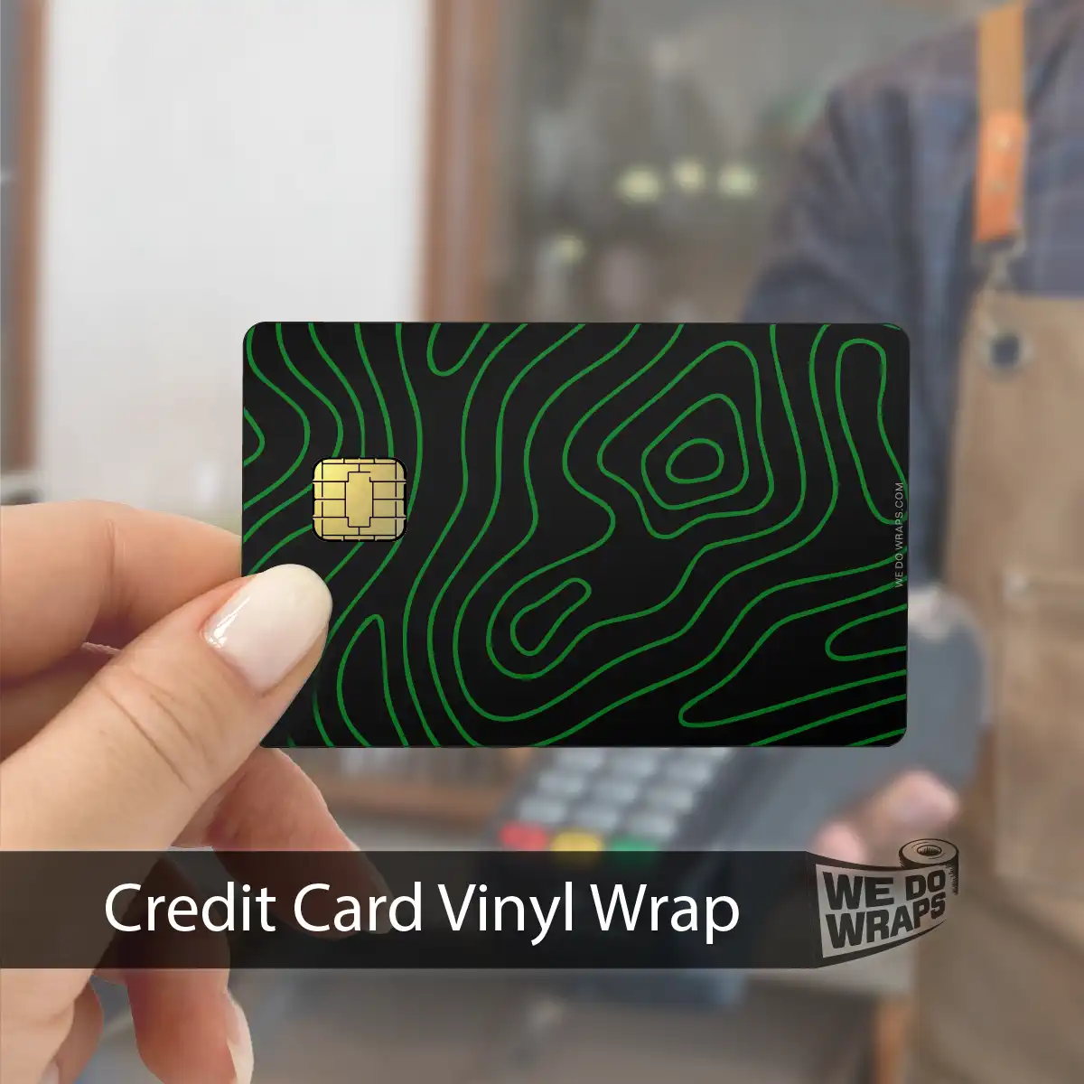 Topography Camo | NFC Key Card Wrap