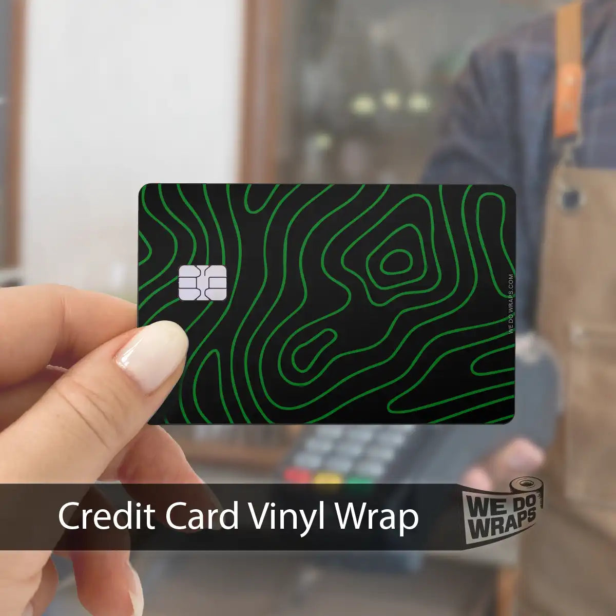 Topography Camo | NFC Key Card Wrap