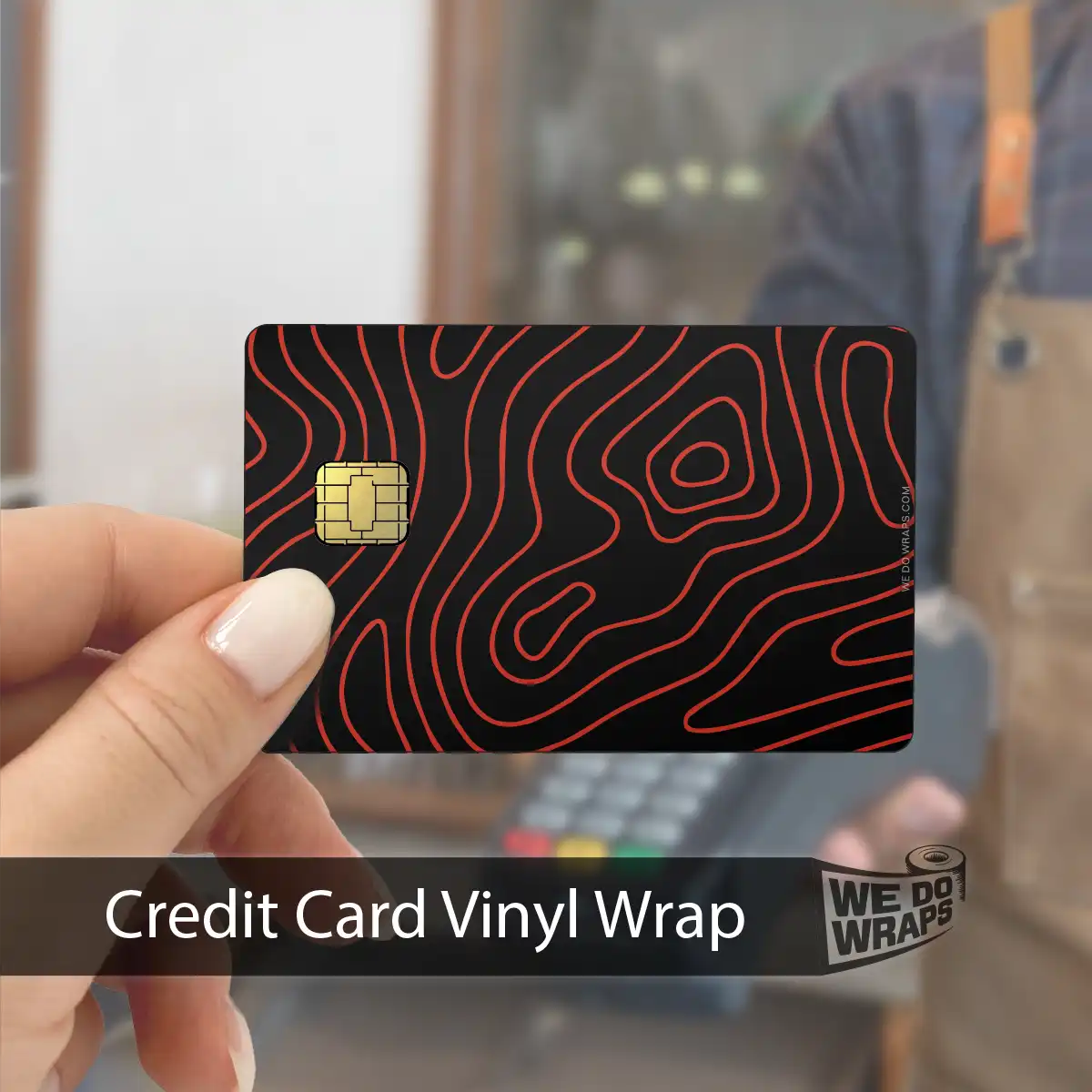 Topography Camo | NFC Key Card Wrap