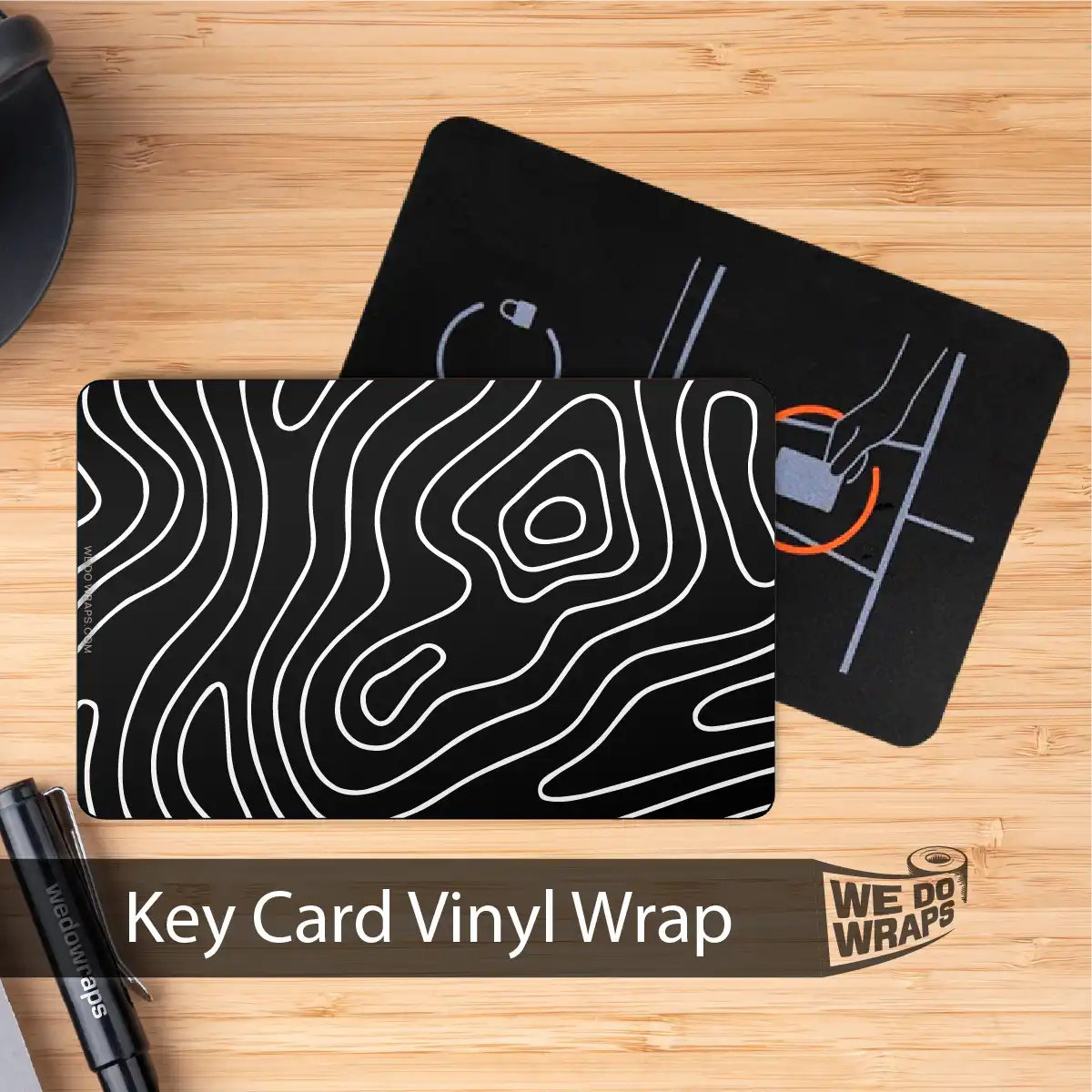 Topography Camo | NFC Key Card Wrap