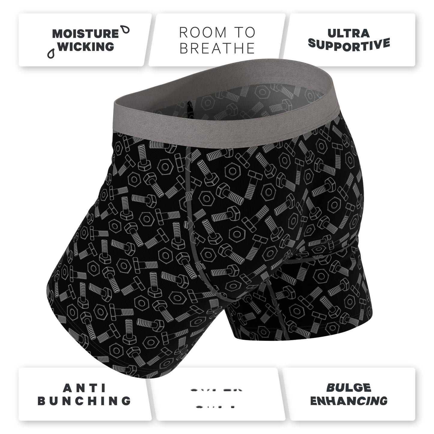 The Torque It | Wrench Ball Hammock® Pouch Underwear