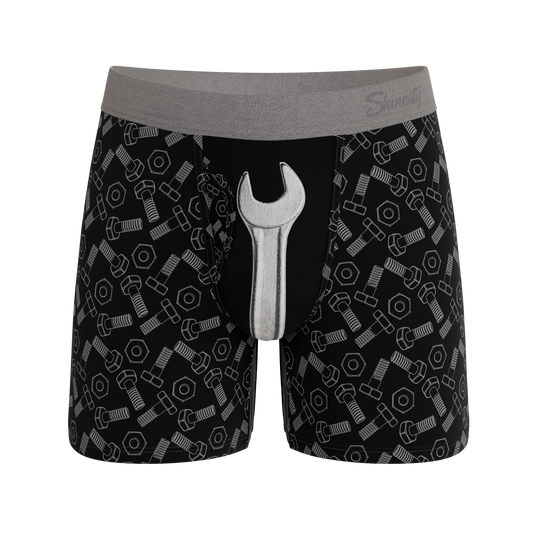 The Torque It | Wrench Ball Hammock® Pouch Underwear With Fly