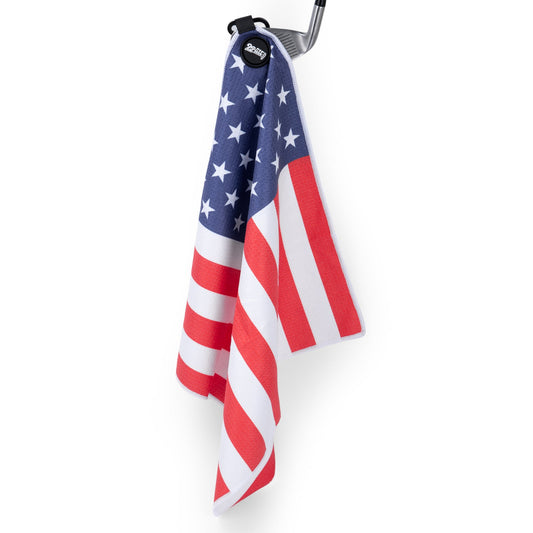 American Flag Magnetic Golf Towel