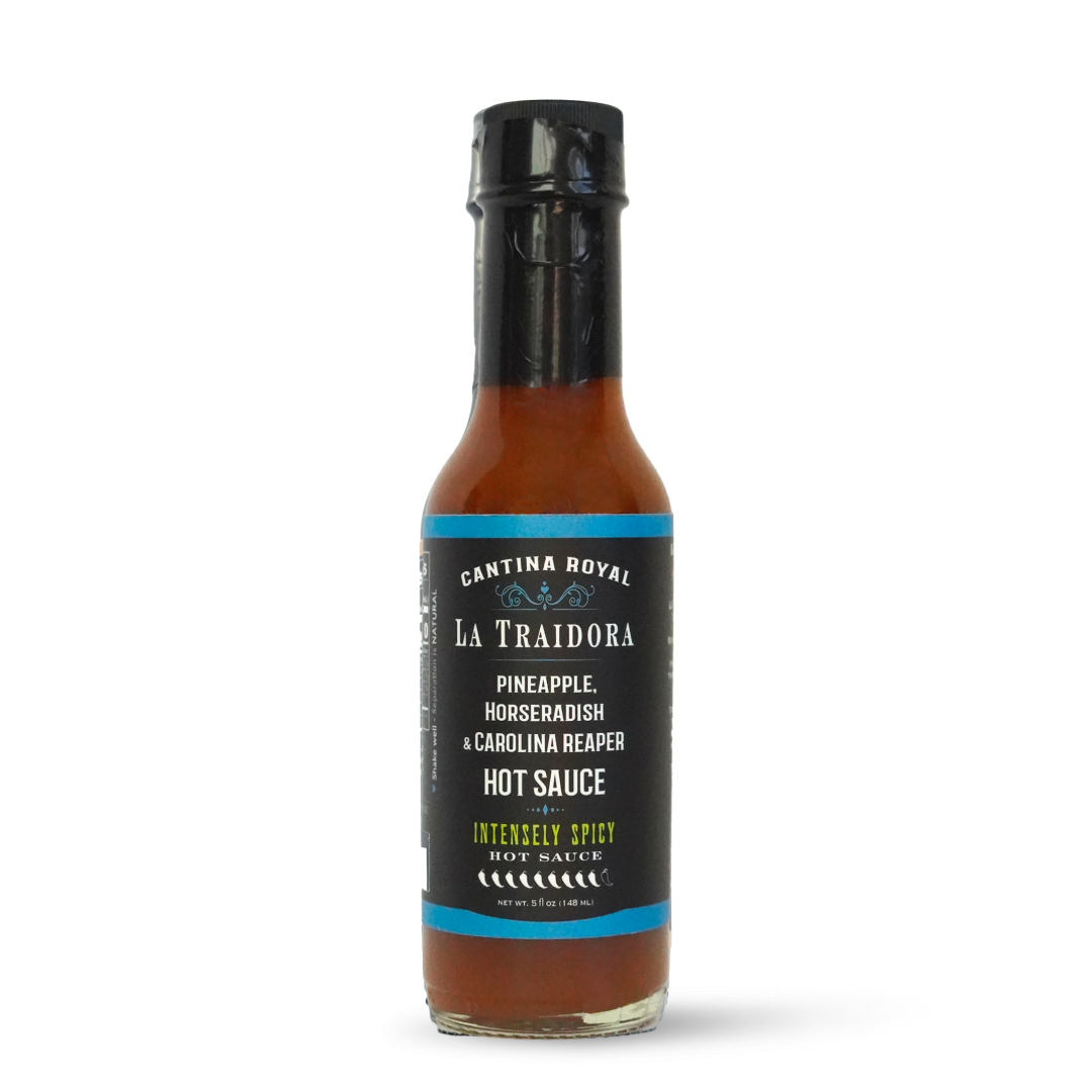 La Traidora Hot Sauce | Pineapple, Horseradish & Carolina Reaper | Very Hot